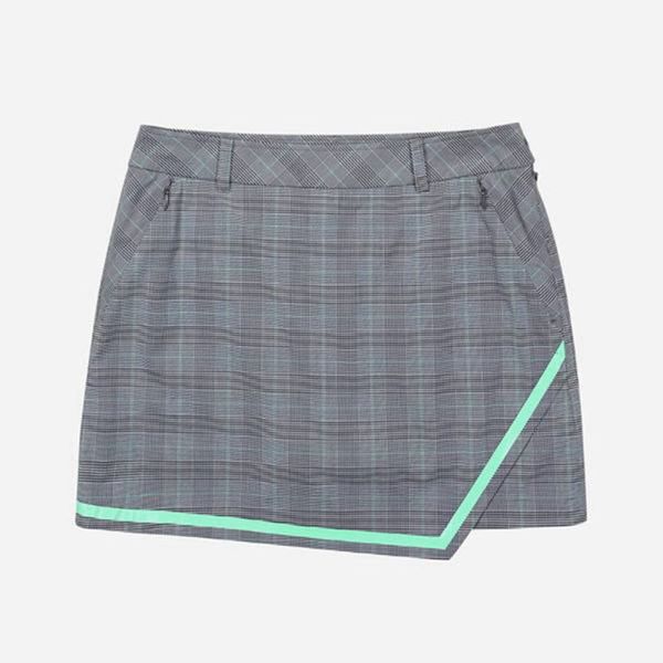 Fila Golf Check Women's Culottes - Grey,NZ 713-67192